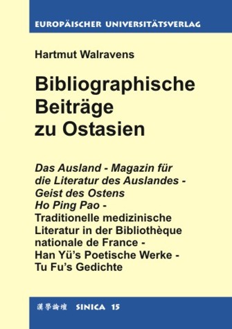 Bibliographische Beiträge zu Ostasien
