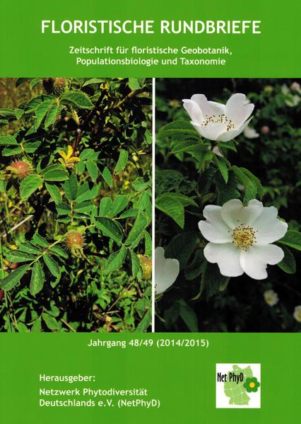 Floristische Rundbriefe Jahrgang 48/49 (2014/2015)