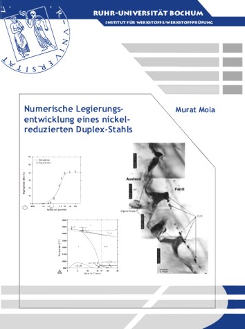 Numerische Legierungsentwicklung eines nickelreduzierten Duplex-Stahls