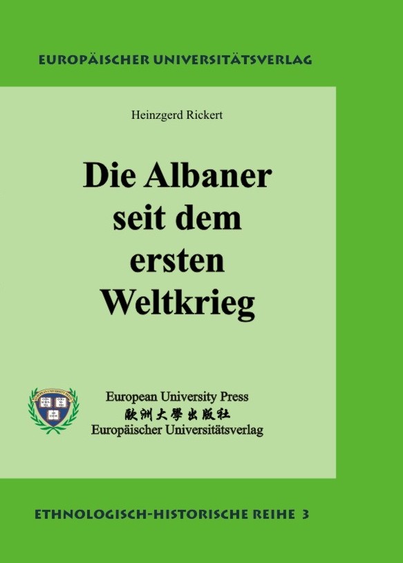 Die Albaner seit dem Ersten Weltkrieg