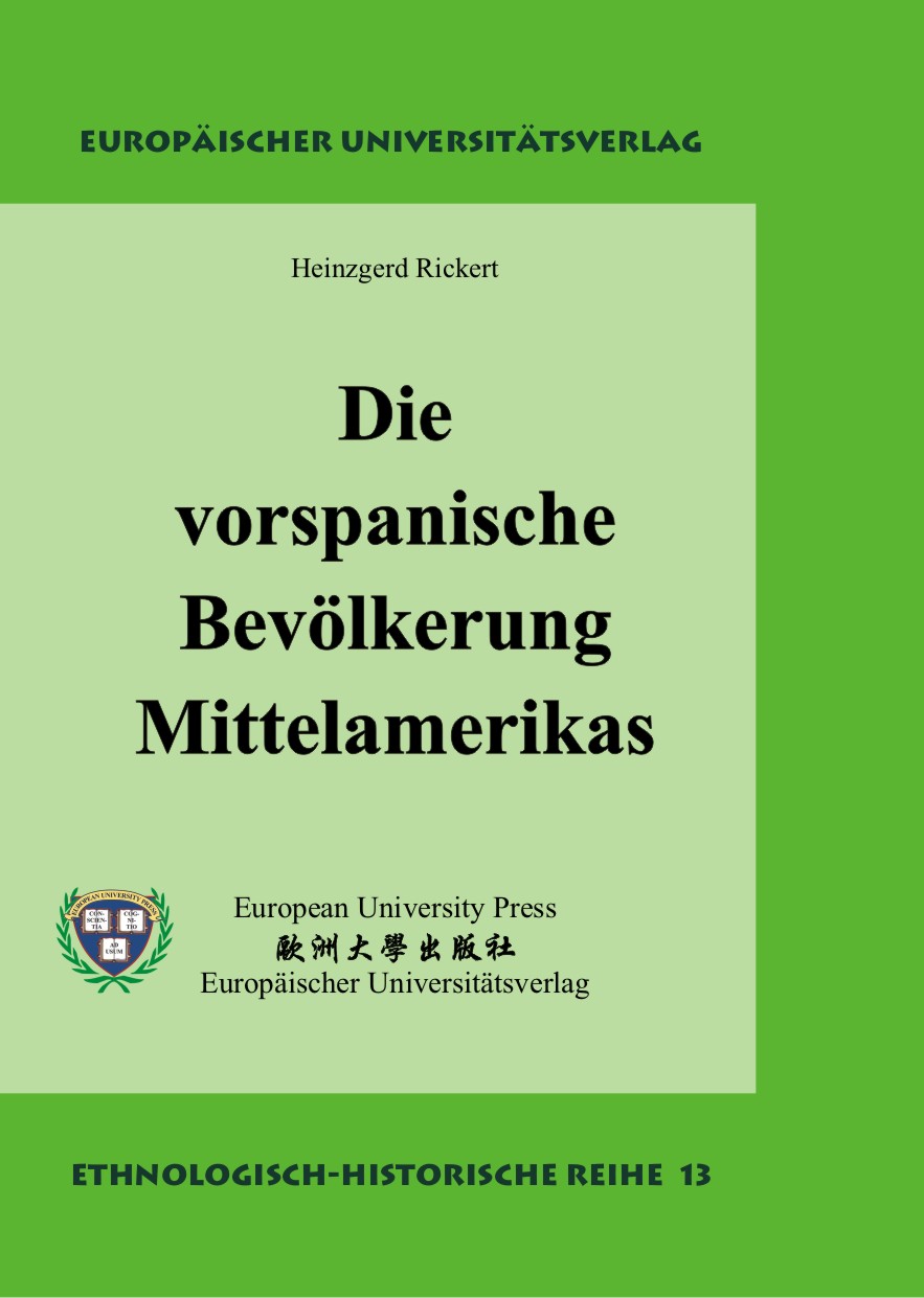 Die vorspanische Bevölkerung Mittelamerikas