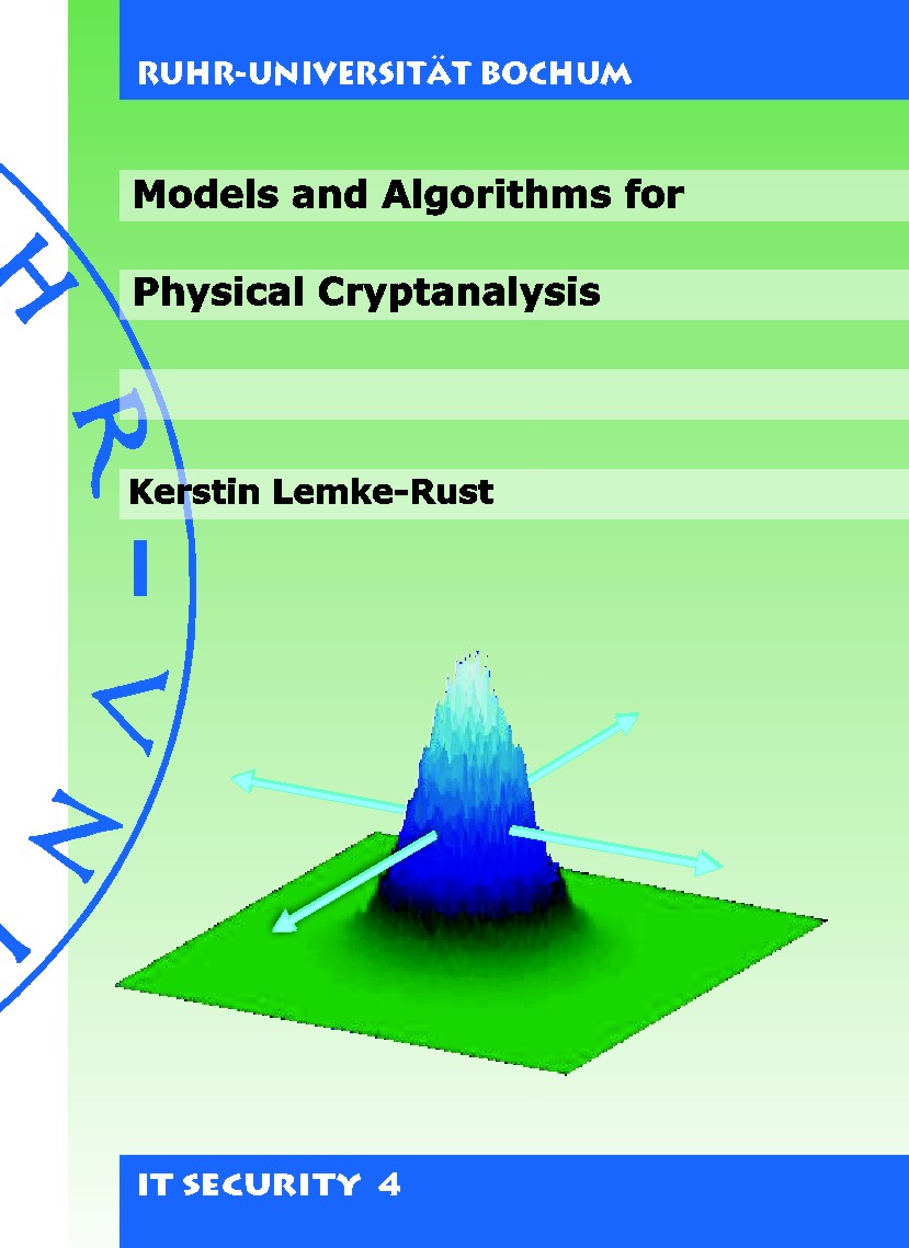 Models and Algorithms for Physical Cryptanalysis