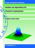 Models and Algorithms for Physical Cryptanalysis