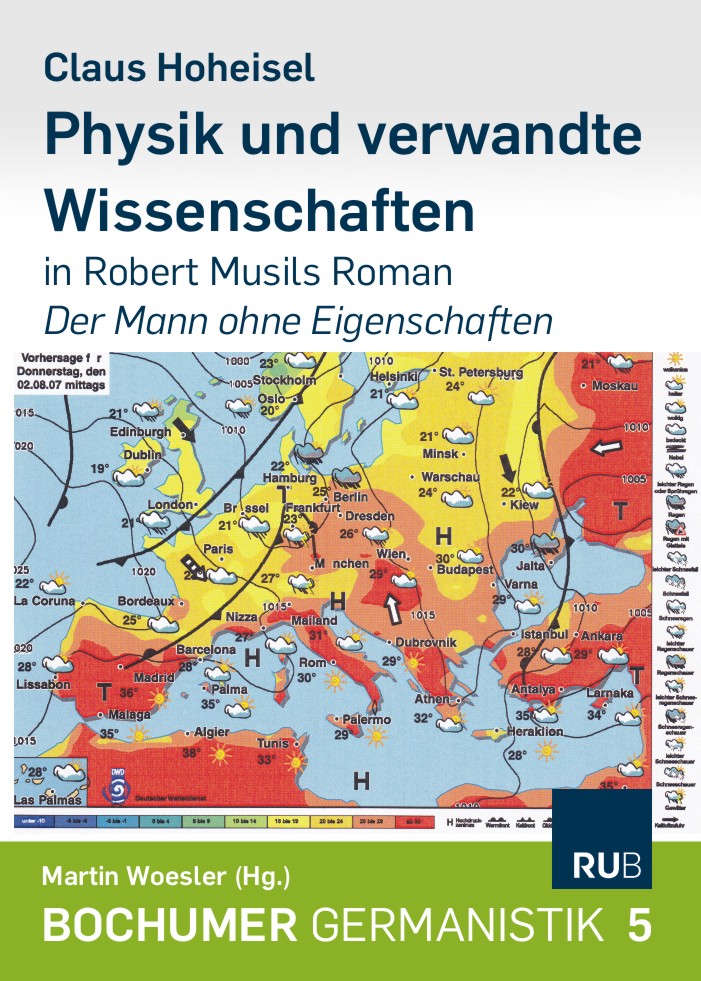 Physik und verwandte Wissenschaften in Robert Musils Romanfragment