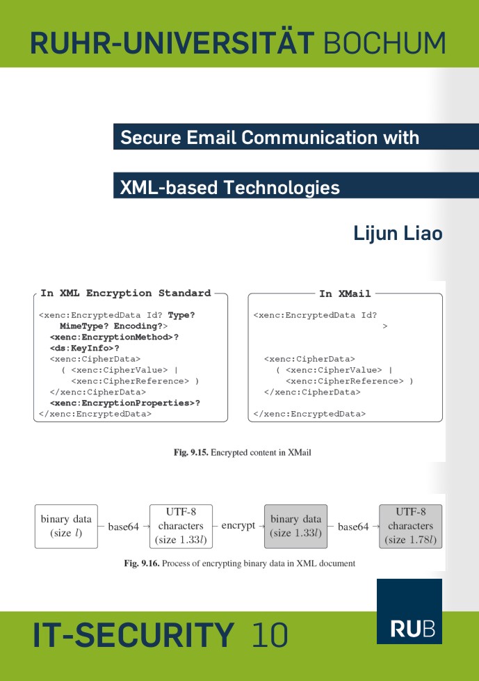 Secure Email Communication with XML-based Technologies