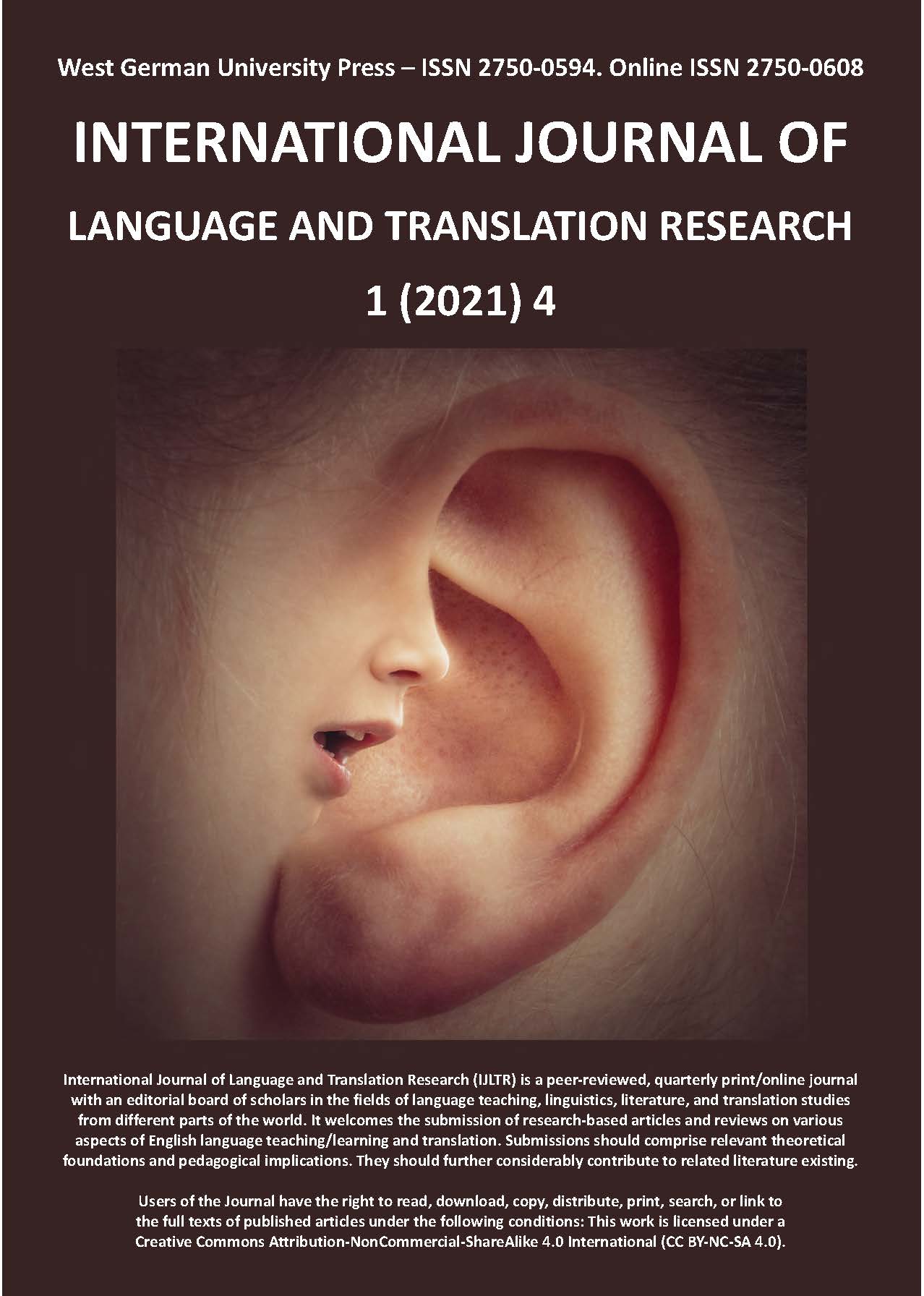 IJLTR Latest Issue